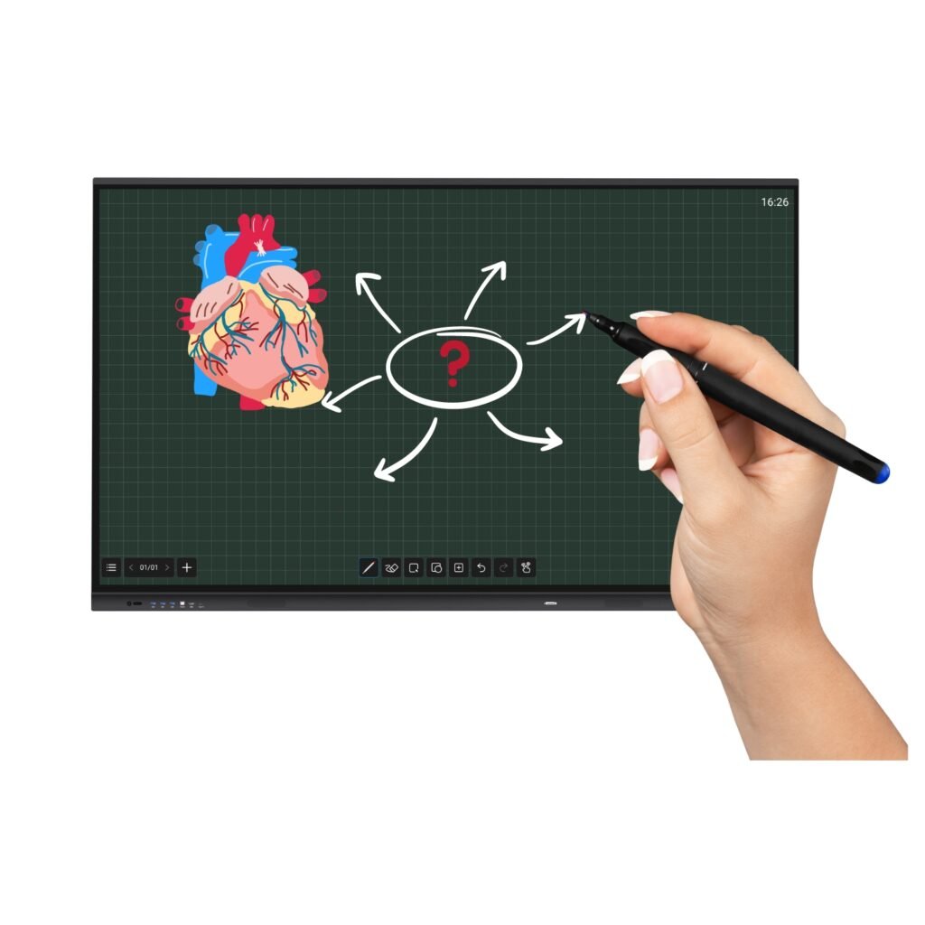 86inch intelligents smart blackboard